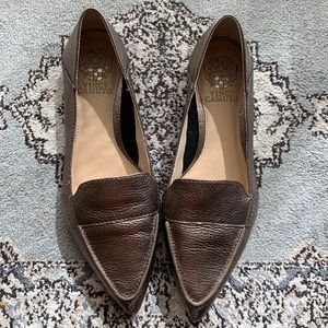 Vince Camuto 8 Leather Flats Loafers